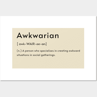 Awkwarian Posters and Art